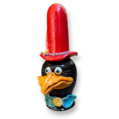 Bo Thompson 13" Bird Under A Big Hat DP6269